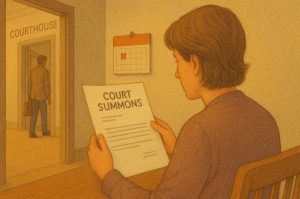 Court Summons or Legal Obligation