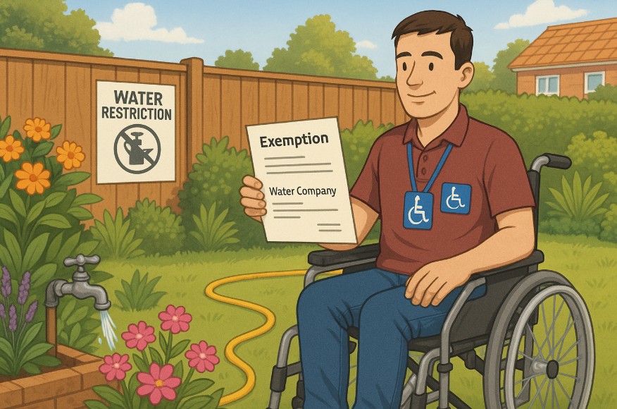 Are Blue Badge Holders Exempt From Hosepipe Ban