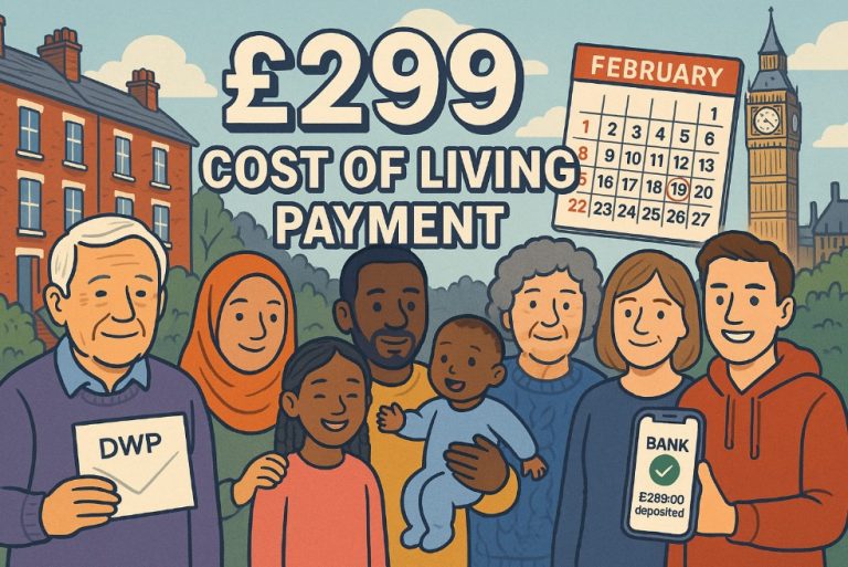 DWP £299 Cost of Living Payment