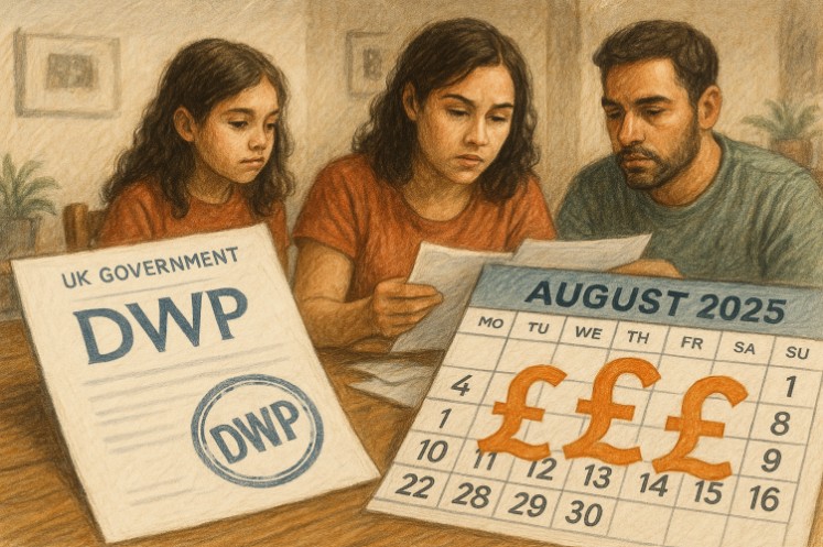 DWP Confirms Early August 2025 Benefit Payments for Many