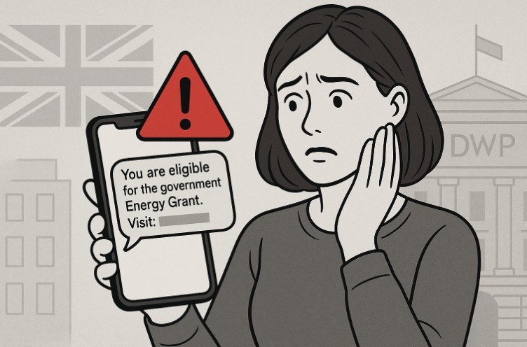 DWP Energy Grant Text Message Warning – Stay Safe from Scams