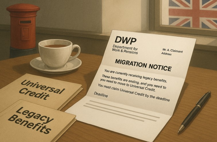 DWP Sending Letters to Claimants of Four Legacy Benefits to Migrate to Universal Credit