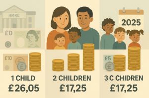How Much is Child Benefit Per Child in 2025