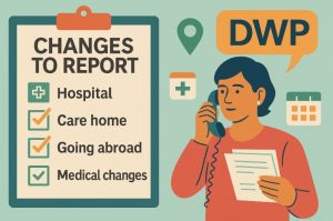 What Changes Must PIP Claimants Report To The DWP Before Travelling