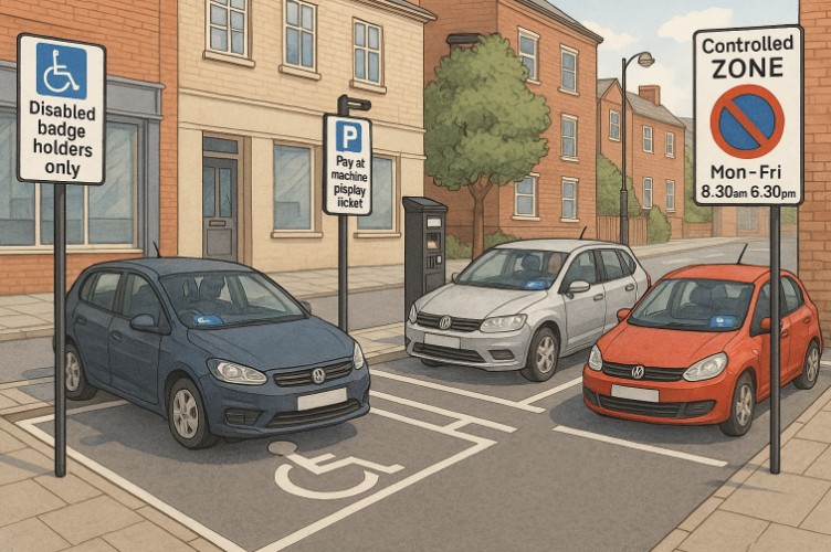 Can I Park on Double Yellow Lines With a Blue Badge? - UK Benefits