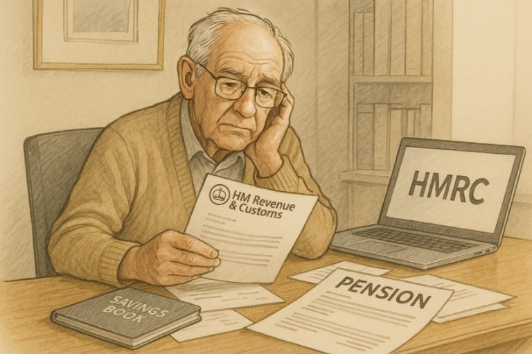 HMRC Savings Notices UK Pensioners