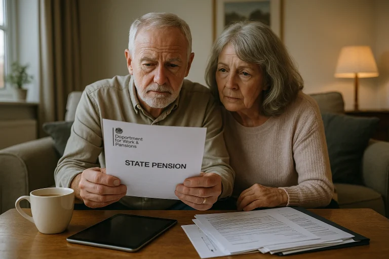 DWP 649 State Pension Payment